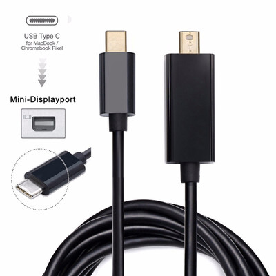 

USB 31 Type C USB-C to Mini DisplayPort DP Male 4K Monitor Cable 18m USB31 Type-c cables