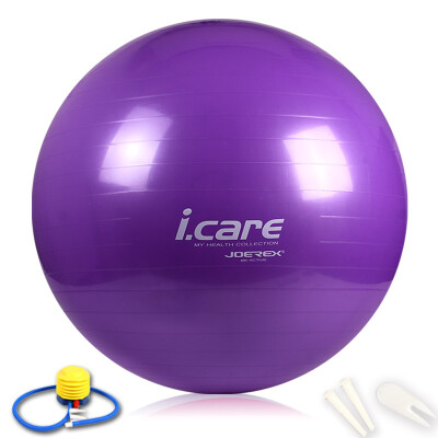 

JOEREX YOEREX I care Yoga Ball Thicker Explosion-Proof Home Lotion Fitness Ball Pink