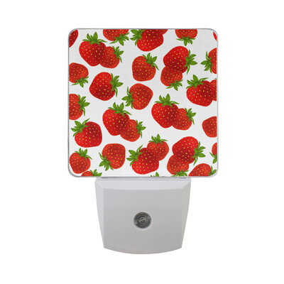 

ALAZA LED Night Light With Smart Dusk To Dawn SensorSports Ball Rubgy Baseball Pattern Plug In Night Light