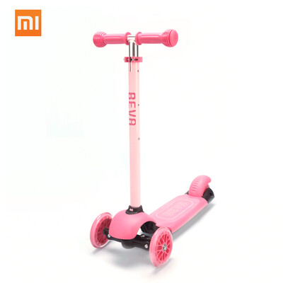 

Xiaomi BEVA 3 Wheels Kick Scooter Bike Adjustable Height Multiple Security Protection Double Spring Gravity Steering System