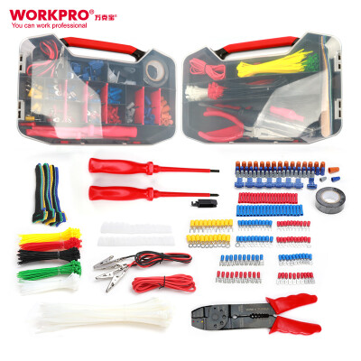 

WANPRO WORKPRO W004162N 399PCS electrician tool kit electrician tool set