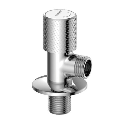 

JOMOO copper chrome thickening hot&cold water triangle valve stop valve universal angle valve brass hand wheel 74064