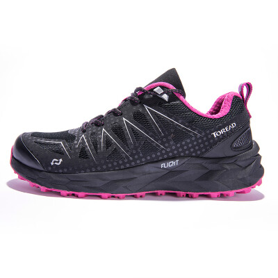 

Pathfinder TOREAD cross-country running shoes autumn&winter men&women outdoor couple models non-slip wear-resistant shock-absorbing walking shoes KFFG92358 black gorgeous purple female 39