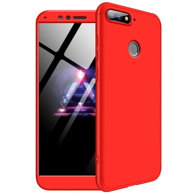 

MOONCASE Vivo Nex A Rear Fingerprint Three-Segment All-Inclusive Shield - Red