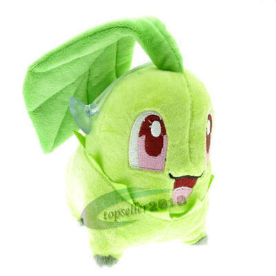 

5" 13cm Pokemon Chikorita Kids Toy Soft Plush Stuffed Doll Toy Animal Kids Gift