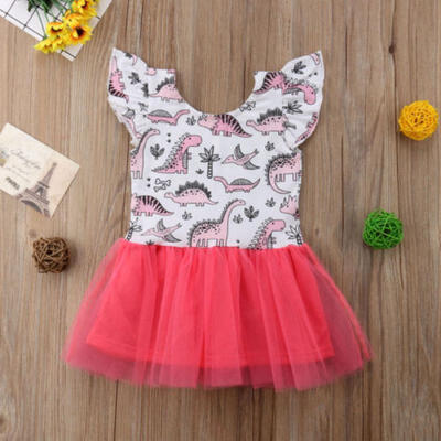 

Infant Baby Kid Girl Summer Dress Party Wedding Pageant Princess Dresses