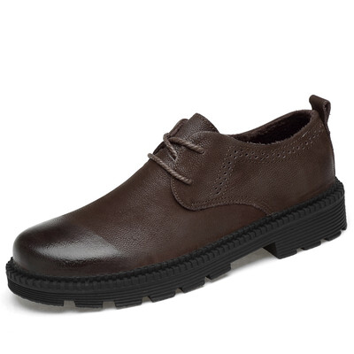 

Mens Shoes Fashion Casual Winter Shoes Breathable Light Shoes For Men Lace Shoes Black Brown Size 38-46