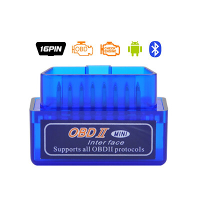 

Super MINI ELM327 Bluetooth V21 for Android Torque OBD 2 Interface OBD2 Scanner ELM 327 Support OBDII Protocols code reader