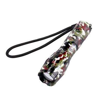

UKing Xml T6 1000LM 5 Mode Zoomable Camouflage Flashlight Torch