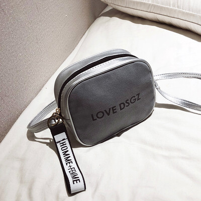

New fashionable monogram broadband small bag with single shoulder messenger bag small square bag