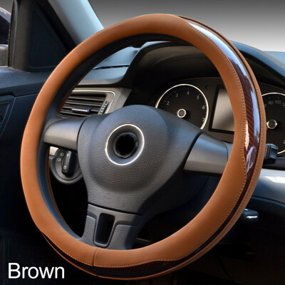 

Car Interior Protection Accessories Automobile Steering Wheel Cover fiber Fashion Multi-color Non-slip comfortable 363840cm