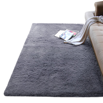 

FOOJO living room soft rug carpet 70 160cm gray