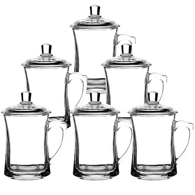 

【Jingdong Supermarket】 Green Apple Glass Conference Cup Tea Cup 6 only installed EZ1011 / l6