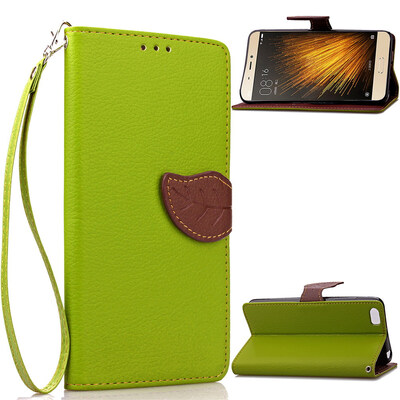 

MOONCASE Xiaomi 5 Case [Листья] Магнитный премиум ПУ кожаный чехол для Xiaomi Mi 5 Wallet Чехол флип кронштейн ТПУ