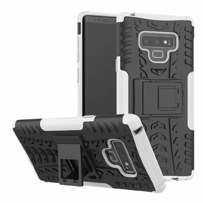 

Fecoprior Case for Samsung Galaxy Note 9 Note9 Back Cover Stand Silicon TPU PC Heavy Rugged Phone Celulars Fundas Coque