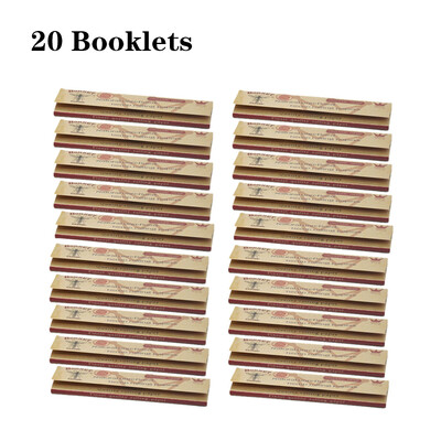 

32pcsbooklet Innovative Rolling Papers Natural Cigarette Papers Smoking Accessories 50 BookletsBrown Color