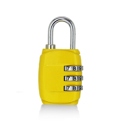 

1PCS Mini Travel 3 Digit Code Padlock Safe Combination Gym Baggage Suitcase Lock Padlock Lock