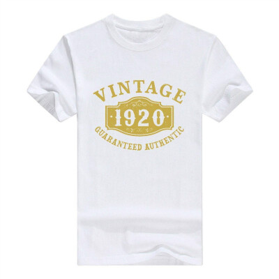 

1920 Authentic 98 Years Old 98th B-Day Birthday Gift Mens T-Shirt