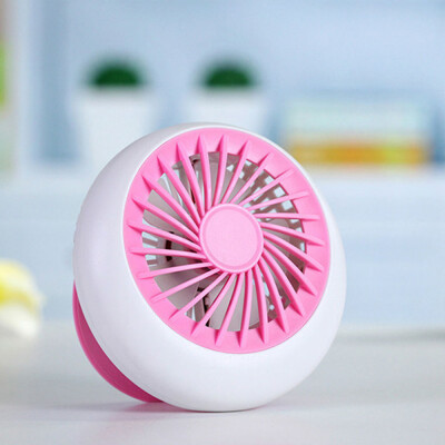 

Summer Super Mute Mini Desk Pocket Fan USB Student Portable Blower Air Cooler hanging Style Battery Fan