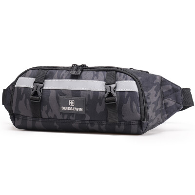 

Jingdong supermarket] SUISSEWIN waist bag outdoor leisure series sports colorful bag SNE1608