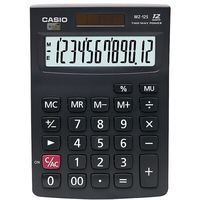 

Casio (CASIO) MZ-12S серии черный бизнес калькулятор Чили