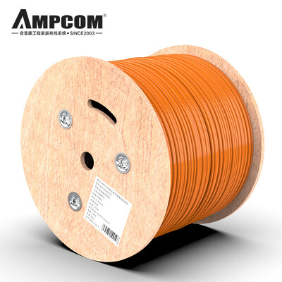 

AMPCOM engineering six types of network cable 057 oxygen-free copper core 305 meters high speed CAT6 type Gigabit unshielded box line POE power supply AMC657305 OR