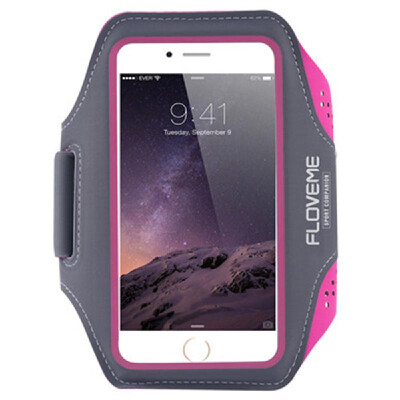 

FLOVEME Universal Sport Fitness Armband Phone Case Adjustable Belt with Key Slot for iPhone 6 Plus6S Plus7 Plus