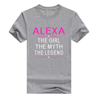 

Alexa The Girl The Myth The Legend Name T-Shirt