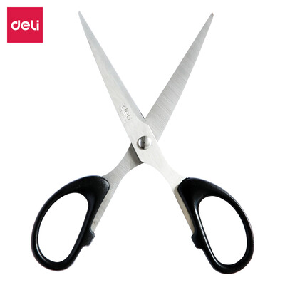 

Deli deli 160mm small office life scissors black 6034