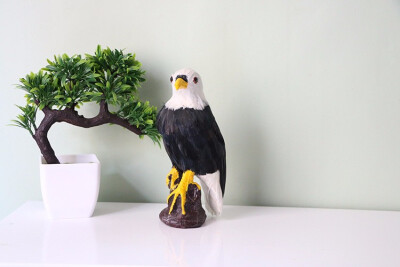 

NeillieN simulation bird animal model eagle static model props interior decoration ornaments feathers handicrafts wholesale