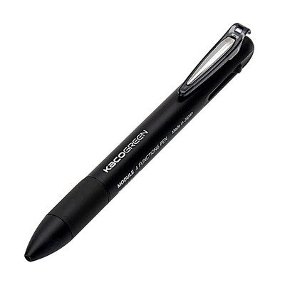 

KACO 4 In 1 Multifunction Pens 05mm Black Blue Red Refill Gel Pen Mechanical Pencil Office School Supplies