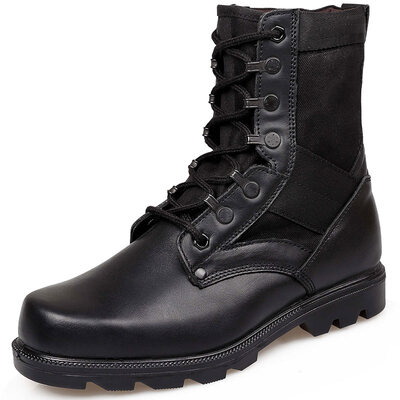 

Strong man ZZ07 fashion male boots 07 land combat boots outdoor wear-resistant boots male double density boots black 40 yards