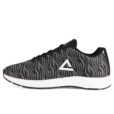 

PEAK mens shoes autumn&winter models lightweight shock-absorbing running shoes comfortable casual sports shoes men DH740601 black steel gray 41 yards