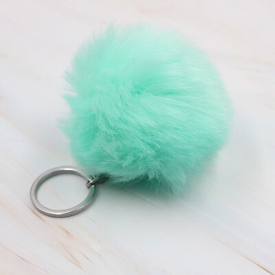 

Cute Fur Ball Keychain for Bags Pom Pom Keychain Fashion Jewelry