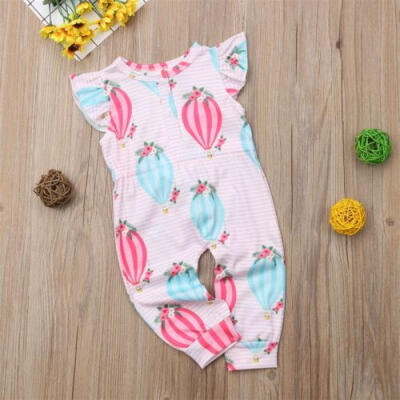 

New Princess Newborn Baby Girl Balloon Romper Bodysuit Jumpsuit Outfit Clothes