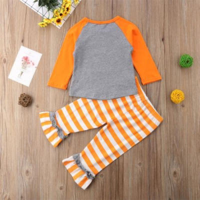 

Cartoon Toddler Kids Baby Girl Outfit Clothes T-shirt Tops Pants Legging Clothes