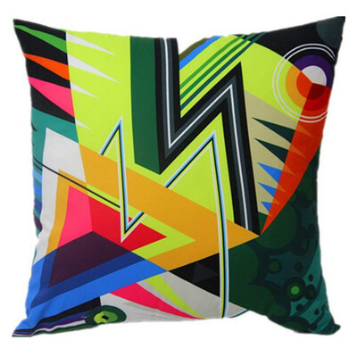 

UpperX Cushion Pillowcase Decoration Geometrique Pillowcase House Sofa Car Sofa Pattern3 45x45cm