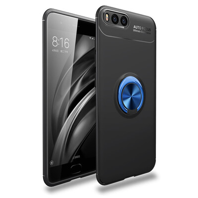 

Fivice Xiaomi MI 6 case TPU metal ring shell magnetic bracket soft shell