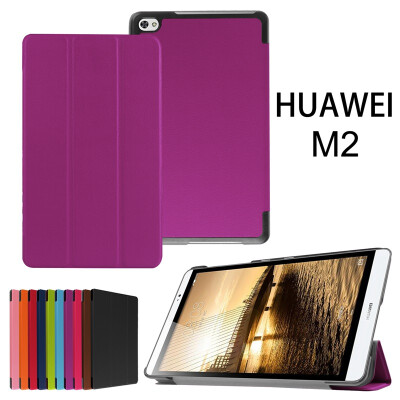 

Ultra thin Smart pu leather Case cover For Huawei MediaPad M2 M2-801W M2-803L Huawei M2 8.0 tablet case +screen protector