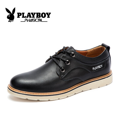 

Playboy PLAYBOY mens Korean fashion trend wild casual shoes CX39209 black 44