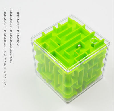 

3D three dimensional maze ball child intelligence three-dimensional maze magic cube decompression toys