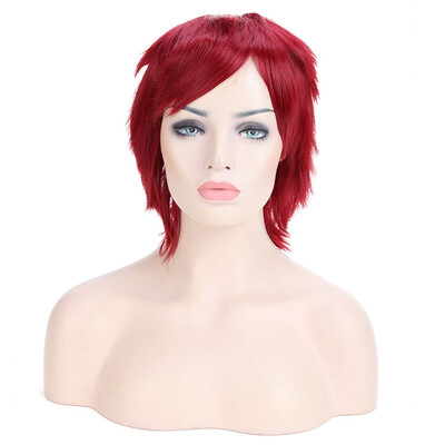 

Halloween Unisex Anime Fashion Short Wig Cosplay Party Straight Hair Cosplay Full Wigs
