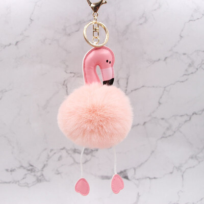 

Cute Flamingo Keychain for Bags Big Keychain