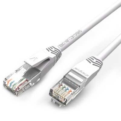 

Win shengwei LC-2100H ultra-five hundred-mega network cable oxygen-free copper cable 10 meters finished network jumper white 8-core twisted pair broadband cable