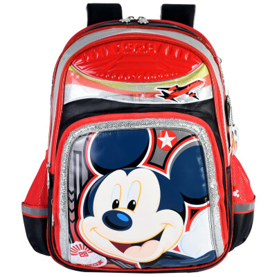 

Disney (Disney) Car Story Cute Cartoon Bag Backpack Primary School Student Bag MB8219C-Red