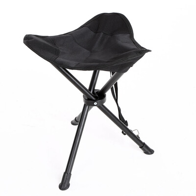 

Foldable Fishing Chair Folding Traveling Camping Tripod Chair Slacker Portable Fishing Stool Rest Seat