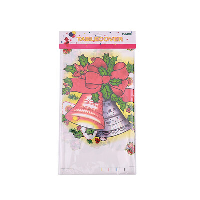 

11 18m Christmas Style Printed Pattern Rectangular Tablecloth Disposable Table Cloth Water-resistant Table Cover Festival Deco