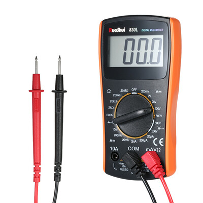 

RuoShui 1999 Counts Mini Digital Multimeter Multi-functional Multi Meter Handheld Ammeter Voltmeter Measuring DCAC Voltage DC Cur