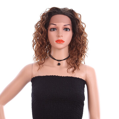 

YYONG Loose Wave Synthetic Lace Front Wigs T430 Short Bob Haircut Lace Front Natural Afro Wigs For Women Heat Resistant