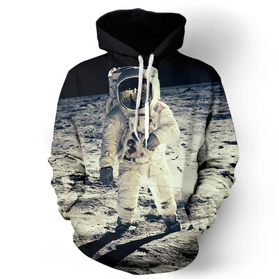 

QYDM013Mens Hoodie 3D Printed Women Pullover Sweater